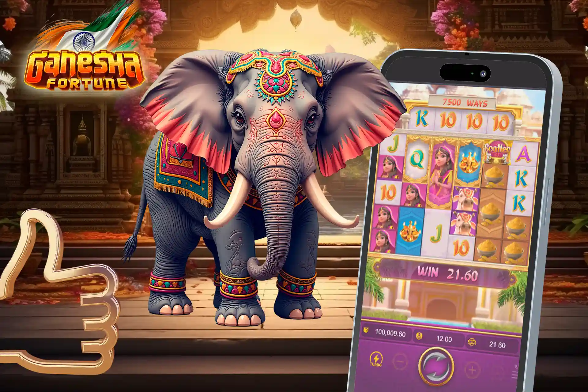 Ganesha Fortune talks about mythology and gods so that players can learn more about Indian culture